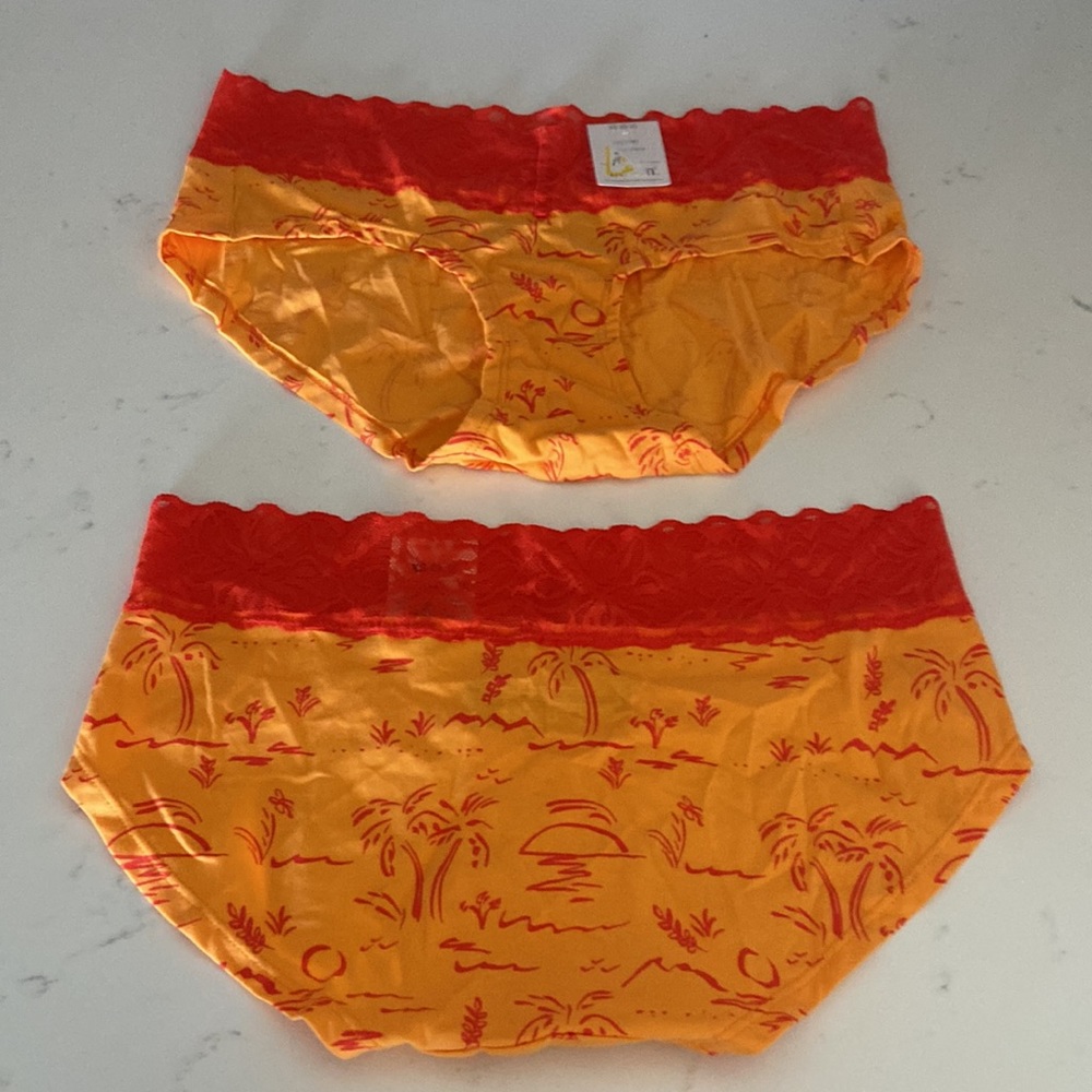 Auden NWT XS 0-2 women's panty lot 1 boyshort 2 thongs 2 hipster 3 cheeky - Picture 7 of 16